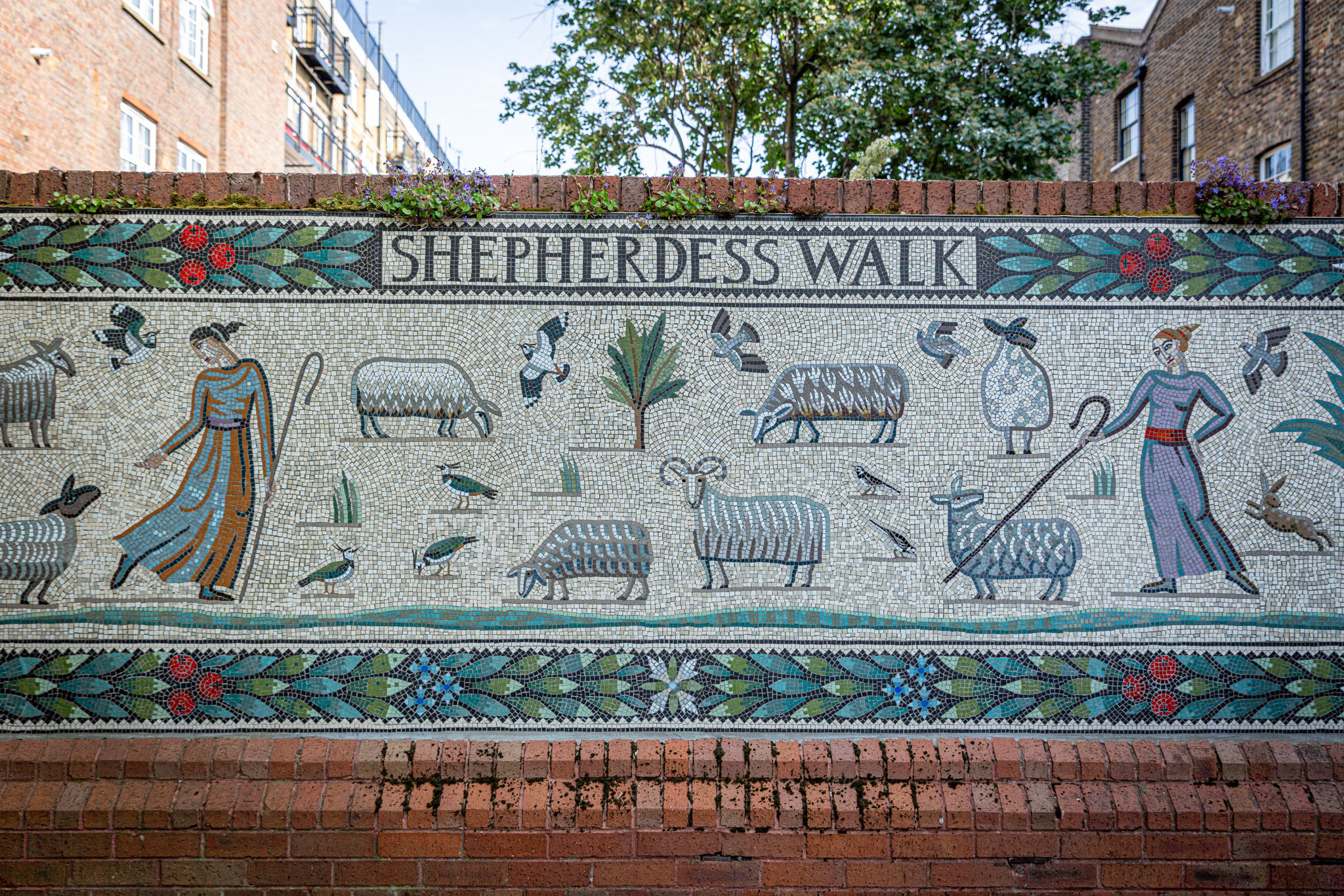 London Stories – Shepherdess Walk Mosaics